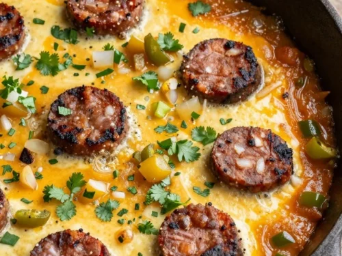 Queso Fundido with Chorizo Recipe: Bubbling Mexican Cheese Dip