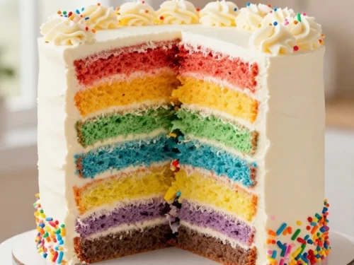Easy Rainbow Cake Recipe for Birthdays and Special Occasions