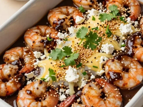 Best Shrimp Enchiladas with Mole Recipe