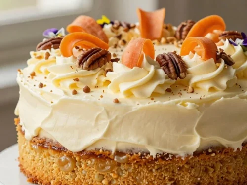 Silky Cream Cheese Carrot Cake Frosting Recipe