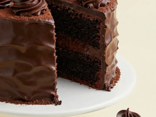 Sinfully Rich Devil's Food Cake Recipe with Silky Chocolate Frosting