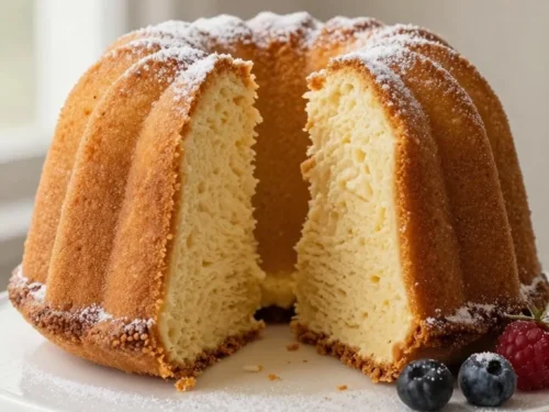 Moist Sour Cream Pound Cake Recipe