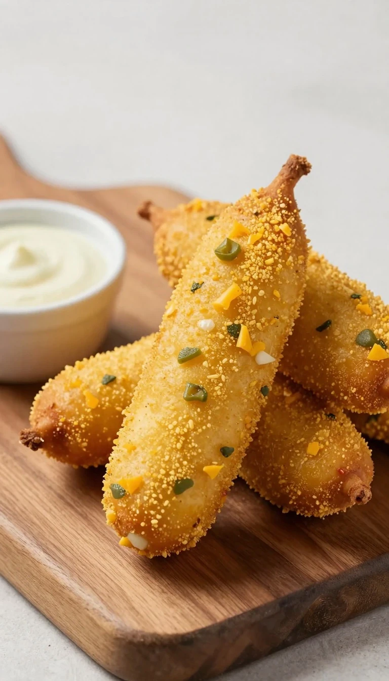 Southwestern Corn Dogs Recipe with Green Chiles and Cheddar