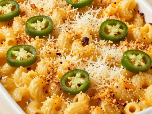 Spicy Macaroni and Cheese Casserole Recipe