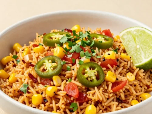 Spicy Mexican Rice with Corn Recipe