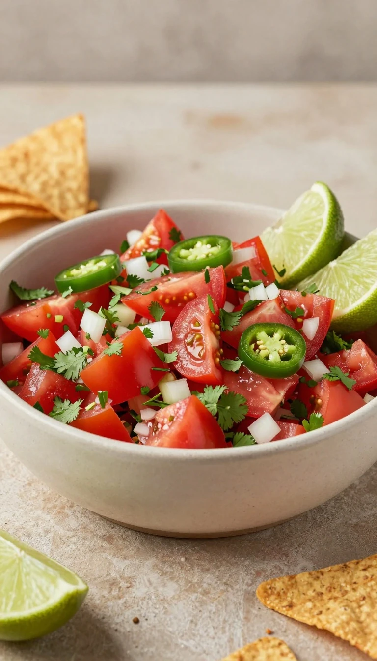 Steve's Wonderful and Relatively Uncomplicated Pico de Gallo