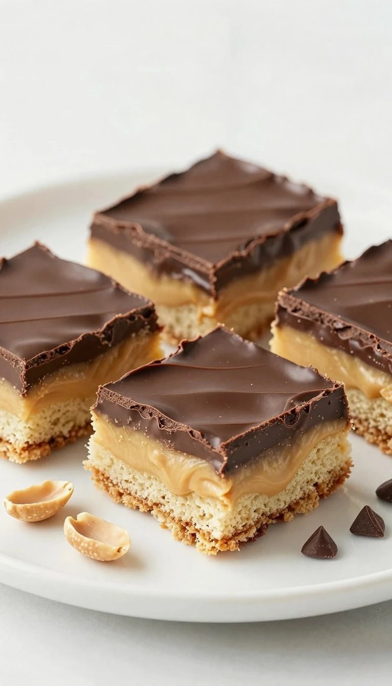 Old Fashioned Tandy Cake Recipe with Peanut Butter and Chocolate