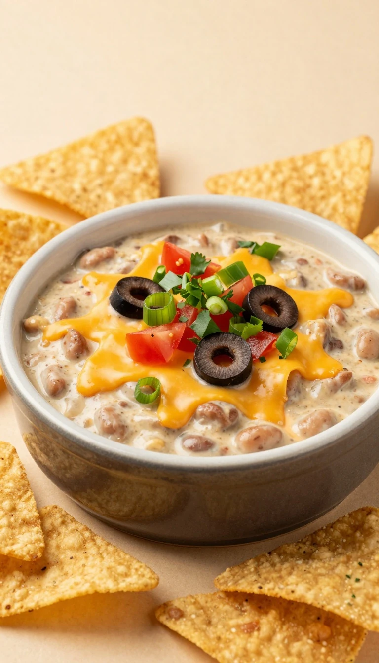 Tex-Mex Bean Dip Recipe: Creamy, Cheesy, and Party-Ready