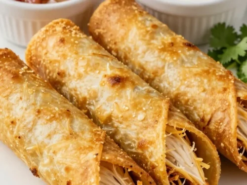 The Crazy Haoles Taquitos Recipe: Crispy Chicken and Cheese Taquitos