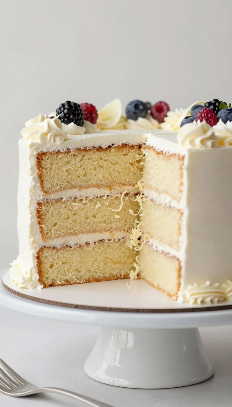 White Velvet Cake Recipe: Soft, Bright, and Perfect for Every Occasion