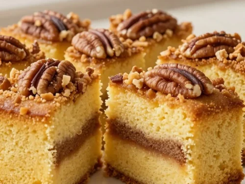 Yellow Cake Mix Coffee Cake Recipe: Easy Cinnamon-Pecan Breakfast Cake