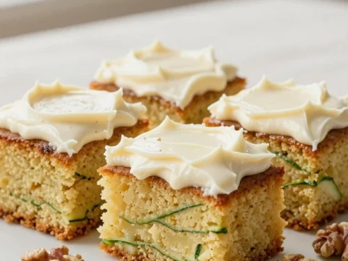 Easy Zucchini Cake Recipe with Cream Cheese Frosting