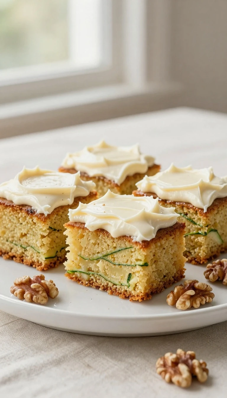 Easy Zucchini Cake Recipe with Cream Cheese Frosting